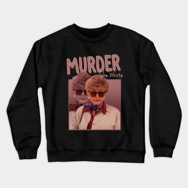 murder she Crewneck Sweatshirt by nikalassjanovic